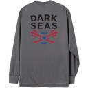 Dark Seas Men's Boundary Line Long Sleeve UV T Shirt