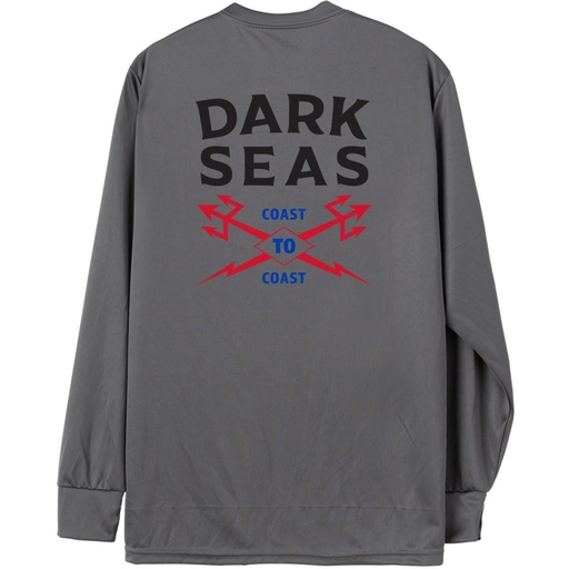 Dark Seas Men's Boundary Line Long Sleeve UV T Shirt