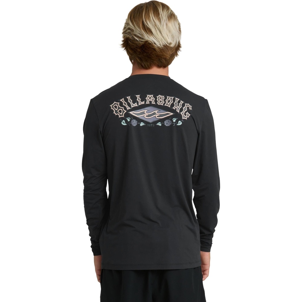 Billabong Men's Heritage Loose Fit Long Sleeve Surf Shirt