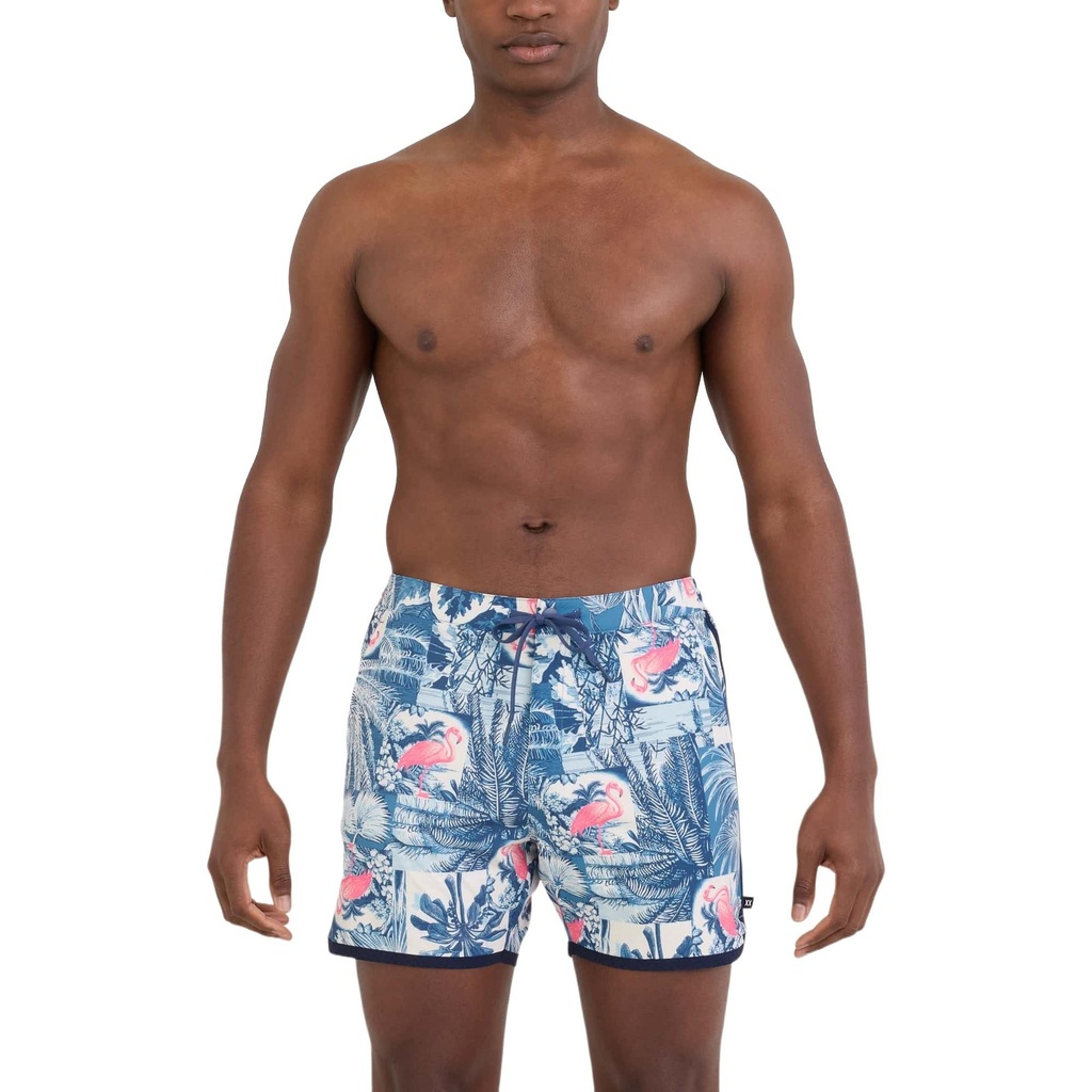Saxx Men's Harbormaster 2-in1 Lined 5 in Swim Trunks