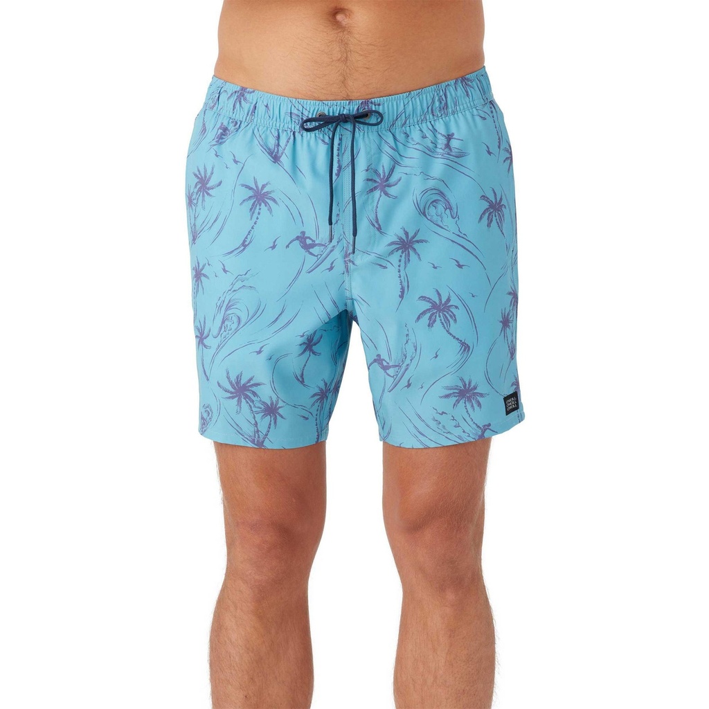 ONeill Men's Hermosa E Waist Lined Volley 17" Boardshorts