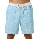 O'Neill Men's Hermosa Elastic Waist Lined 17" Swim Trunks