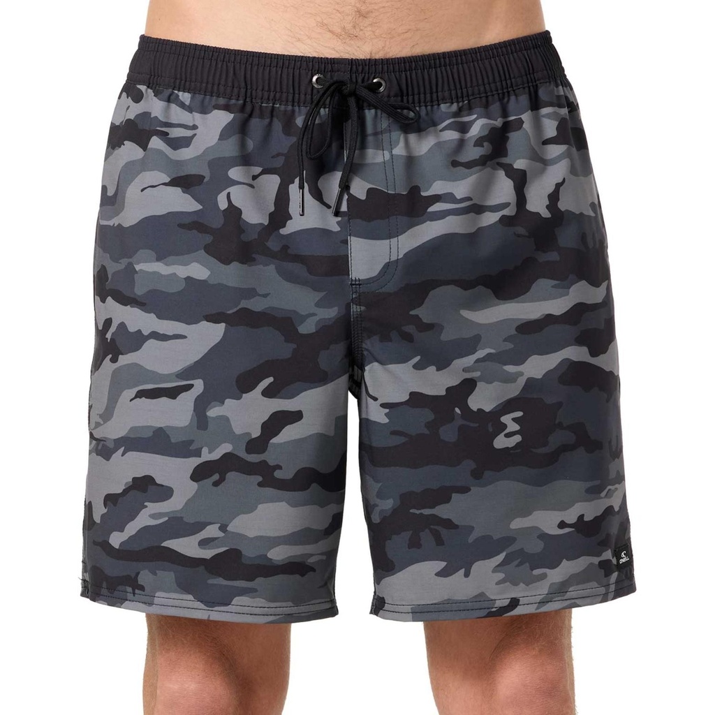O'Neill Men's Hermosa Elastic Waist Lined 17" Swim Trunks