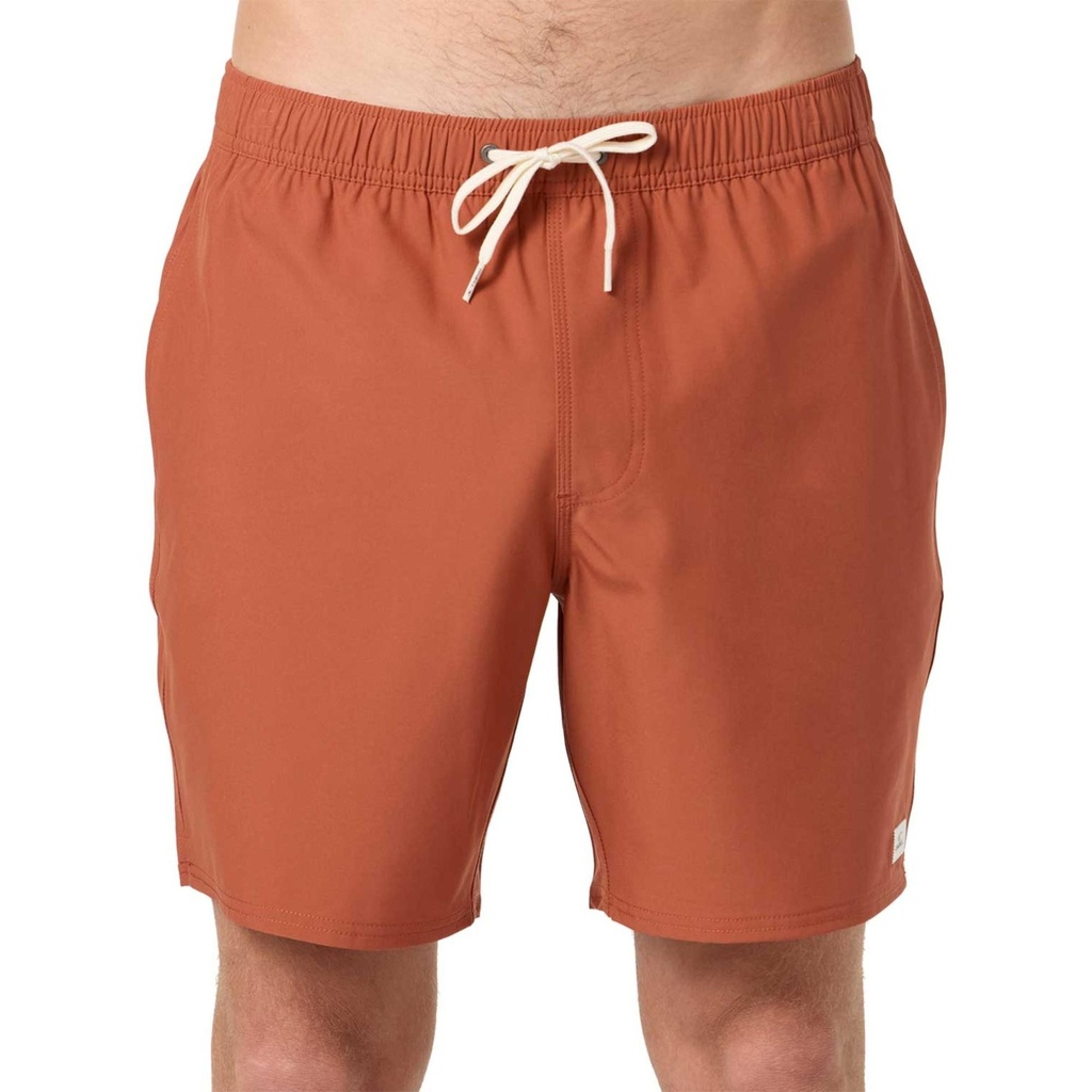 O'Neill Men's Lennox Hermosa Solid Volley 17" Swim Trunks