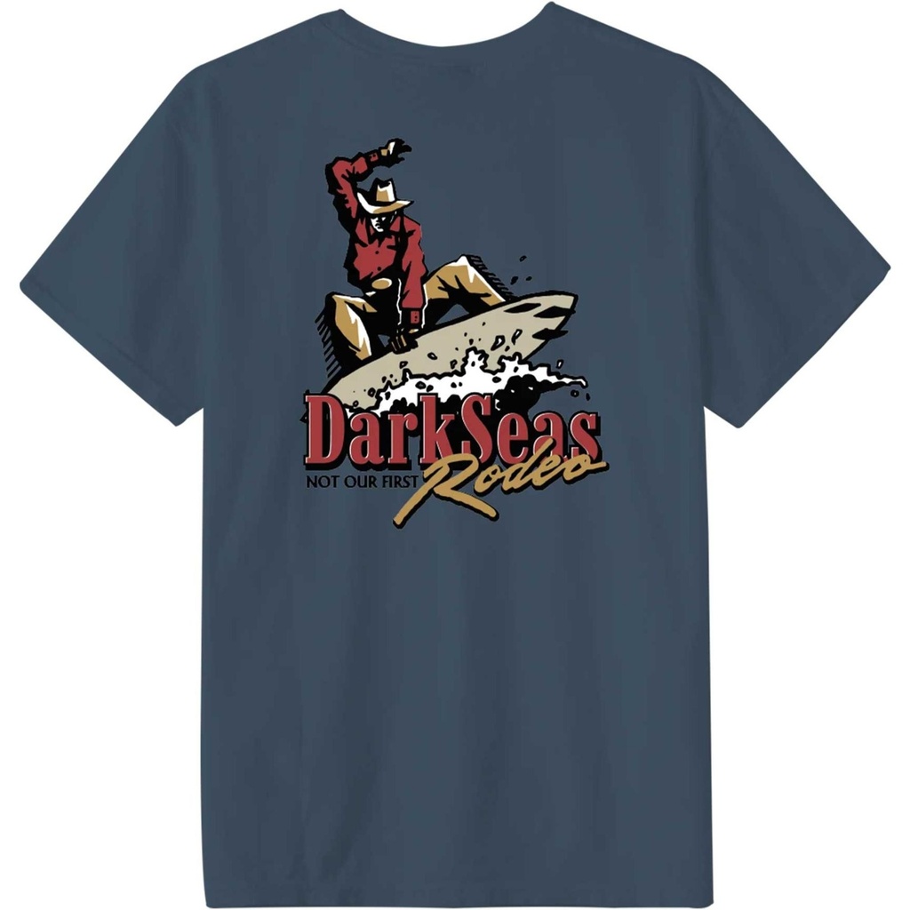 Dark Seas Men's Rodeo Pigment T Shirt