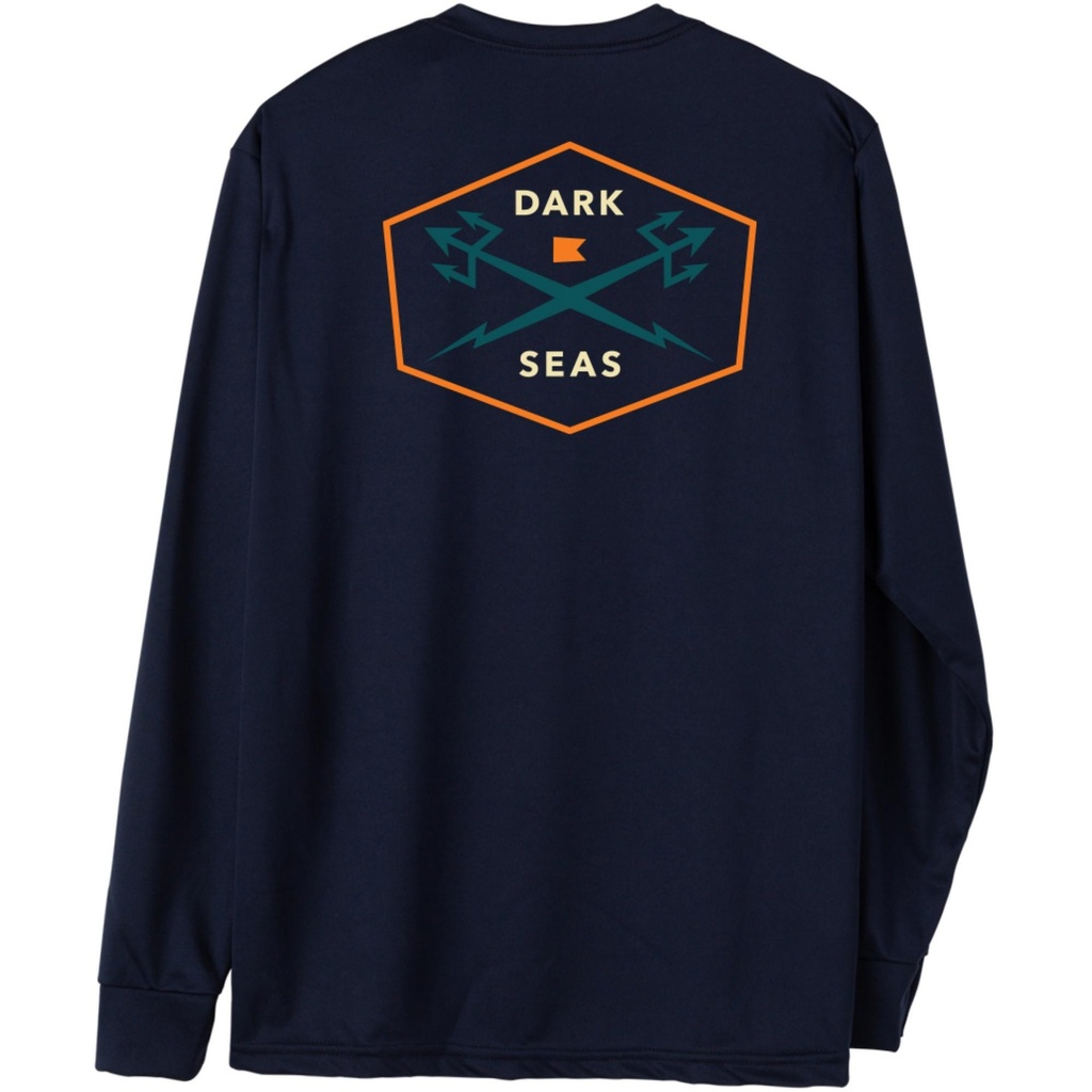 Dark Seas Men's Progressive Long Sleeve UV T Shirt