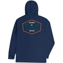 Dark Seas Men's Progressive Long Sleeve Hooded T Shirt