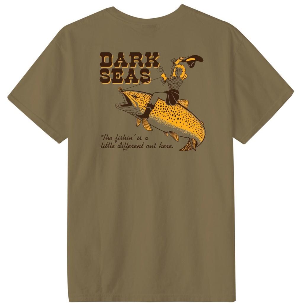 Dark Seas Men's A Little Different Pigment T Shirt