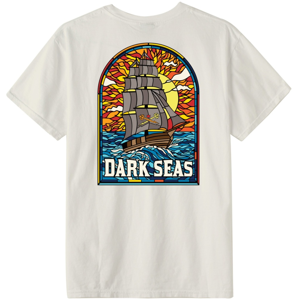 Dark Seas Men's Sailor's Sun Pigment T-Shirt