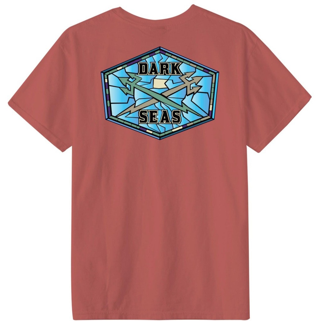 Dark Seas Men's Cathedral Pigment T-Shirt