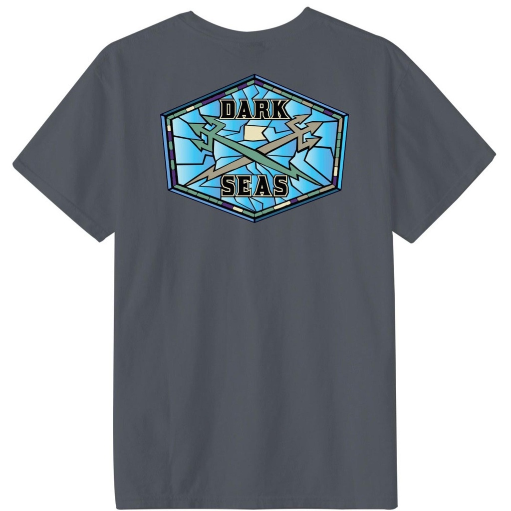 Dark Seas Men's Cathedral Pigment T-Shirt