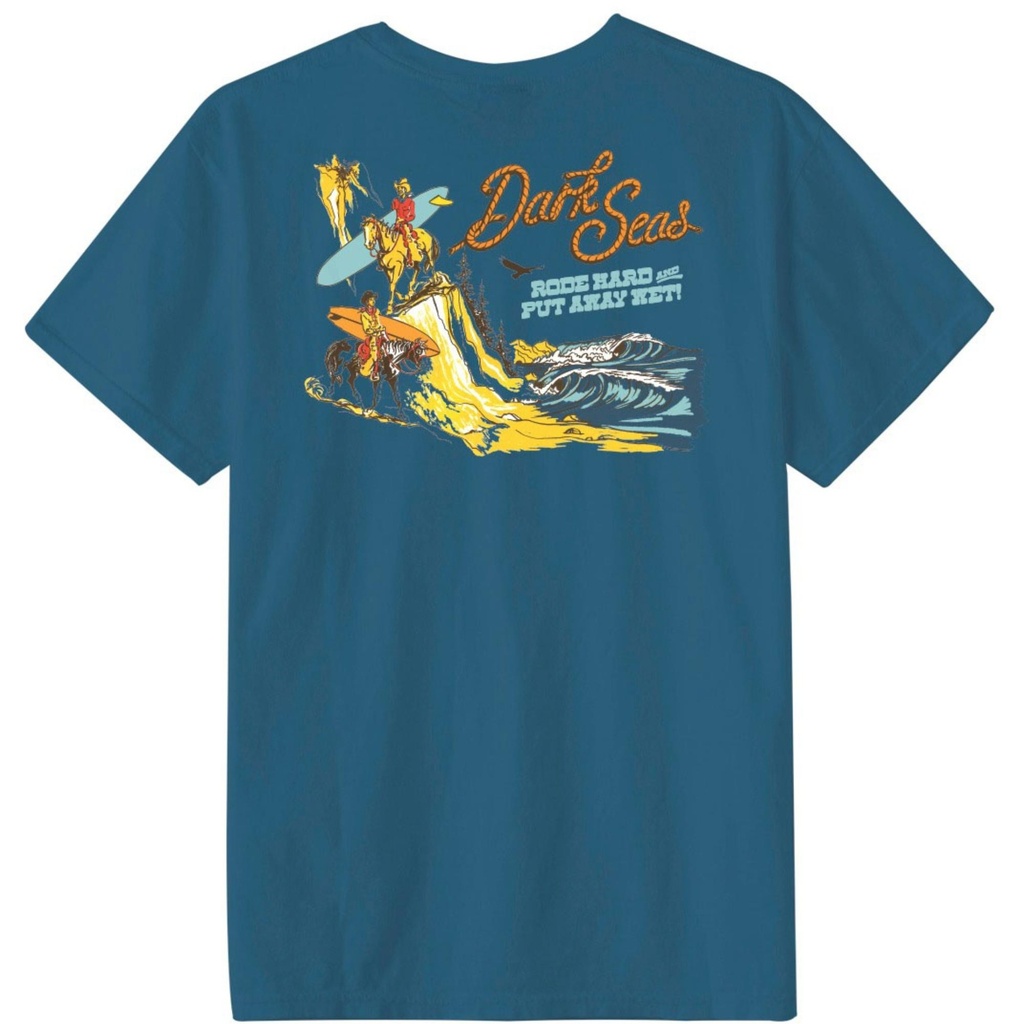 Dark Seas Men's Ride Hard Pigment T-Shirt