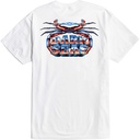 Dark Seas Men's Chrome Crab Short Sleeve Tee