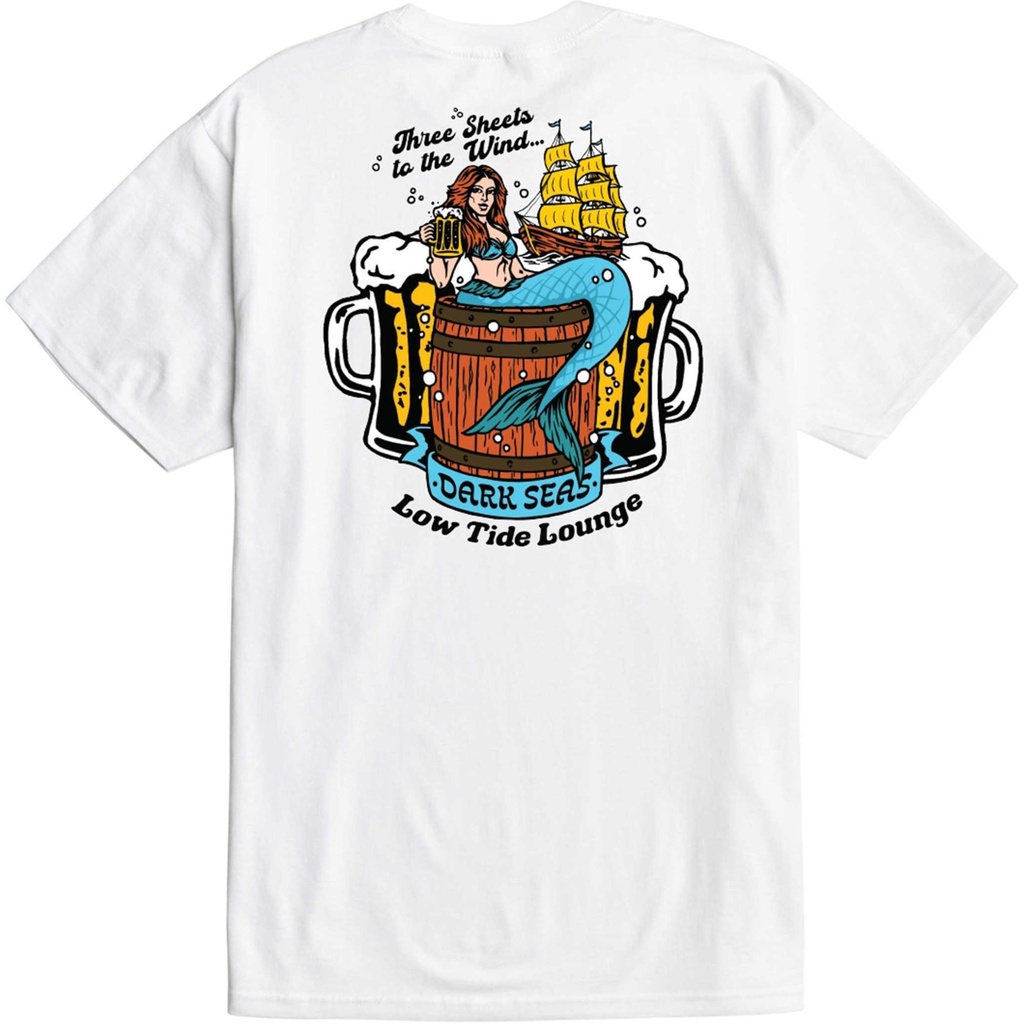 Dark Seas Men's Three Sheets Short Sleeve Tee