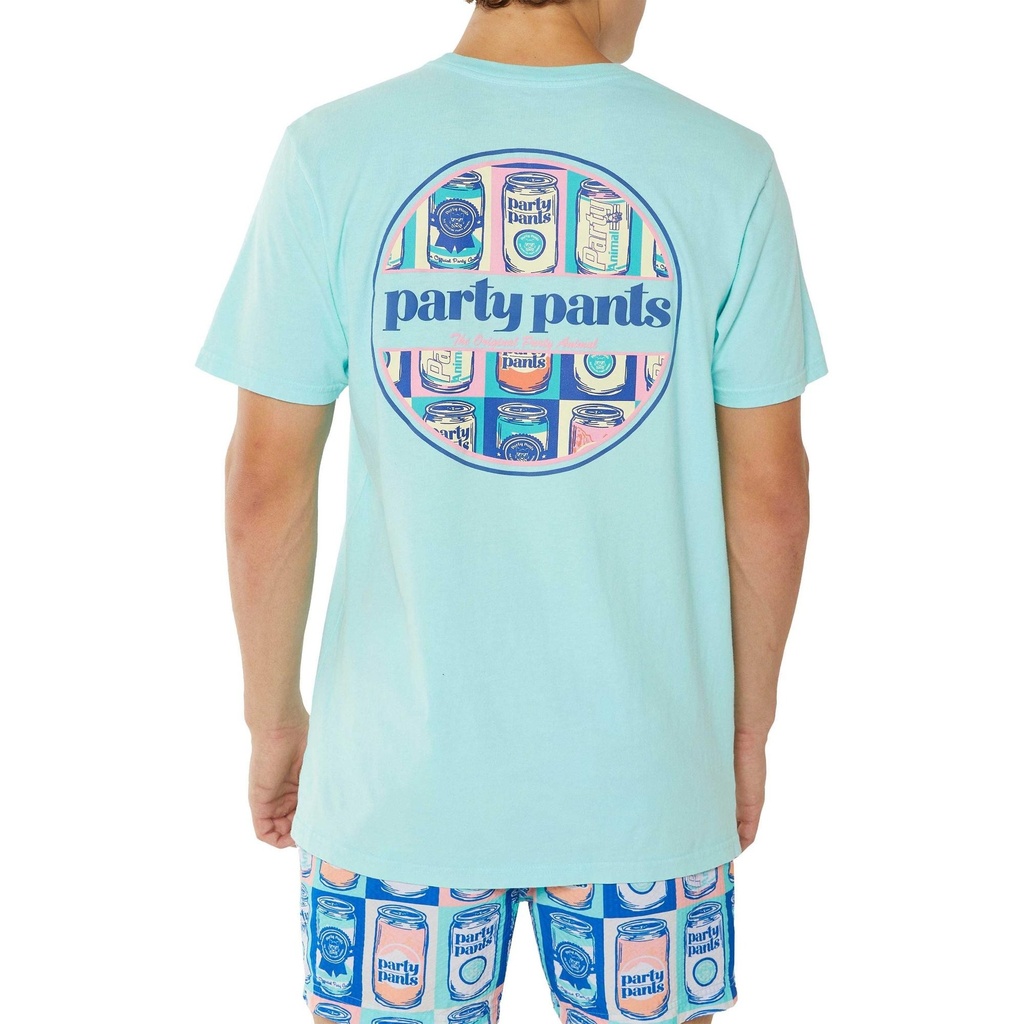 Party Pants Men's Puck Fill Short Sleeve T Shirt