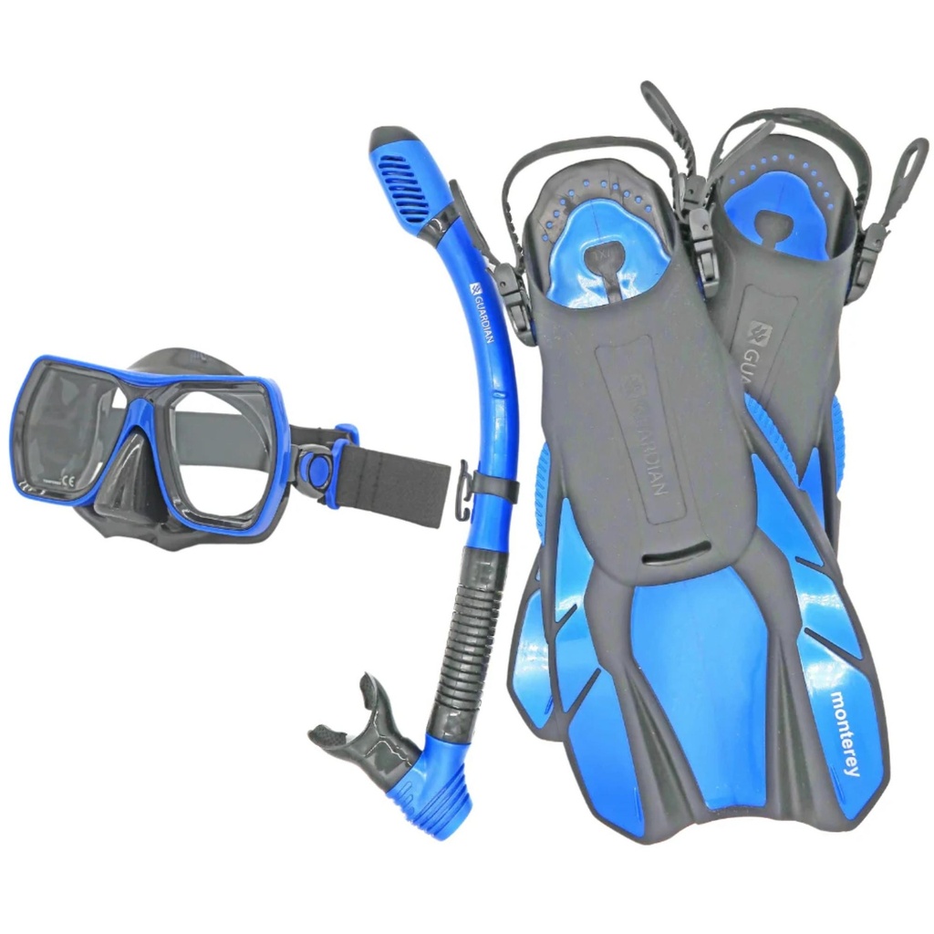 Guardian MONTEREY Adult Dry Snorkel Set V22