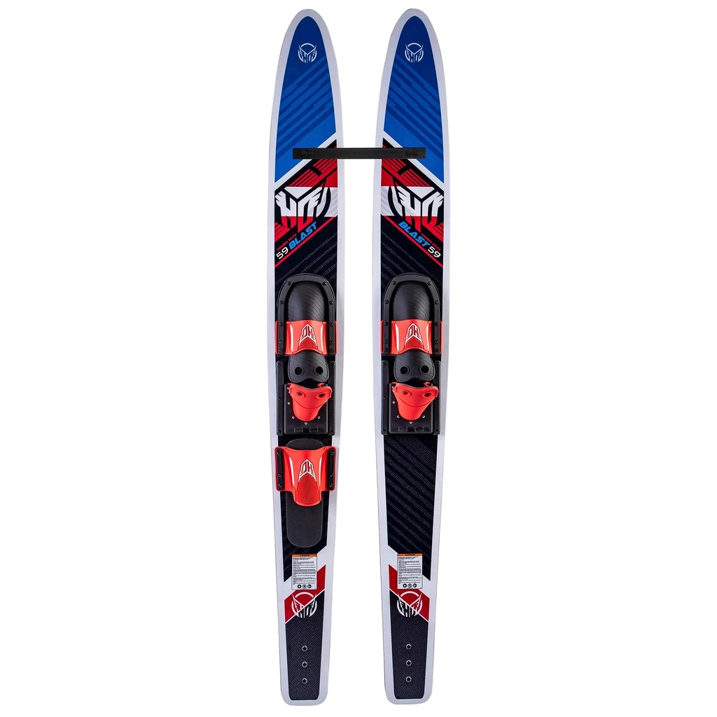 HO Sports Blast Combo Water Skis with Horse-Shoe Bindings 24