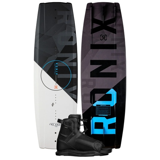 Ronix Men's Vault Wakeboard Package with Divide Bindings