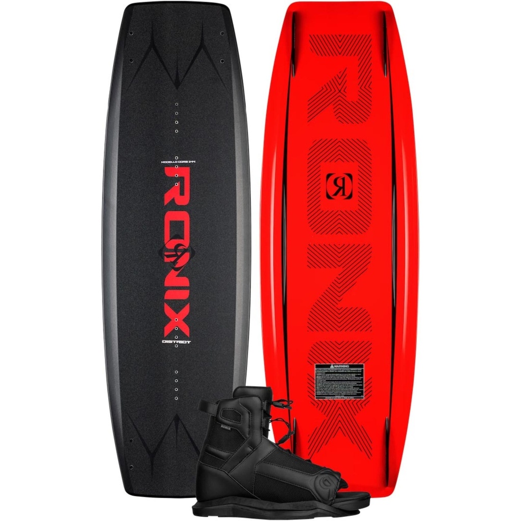 Ronix Men's District Wakeboard w/ Divide Boots