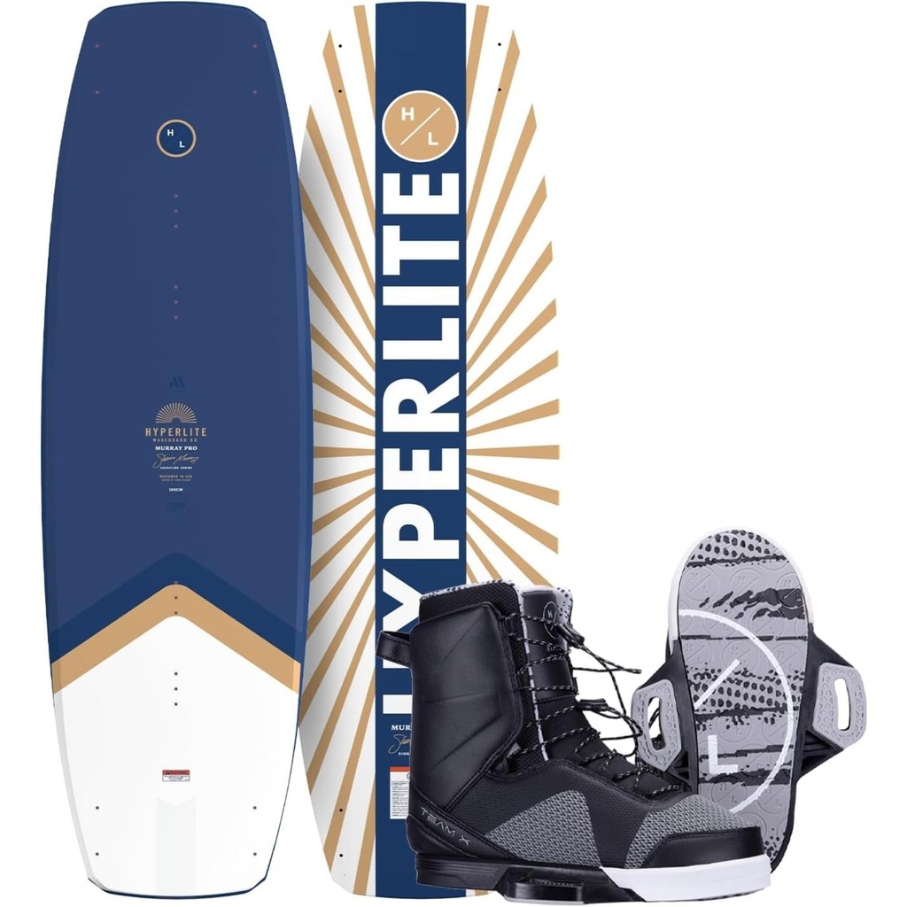 Hyperlite Murray Pro Wakeboard Package w/ Team X Bindings