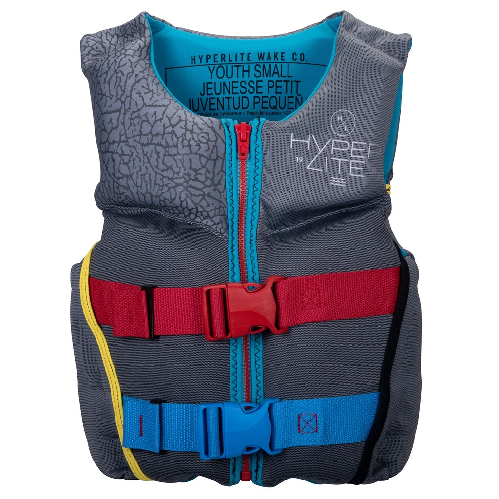 [000151257000000] Hyperlite Boys' Youth Indy USCGA Life Vest (S)