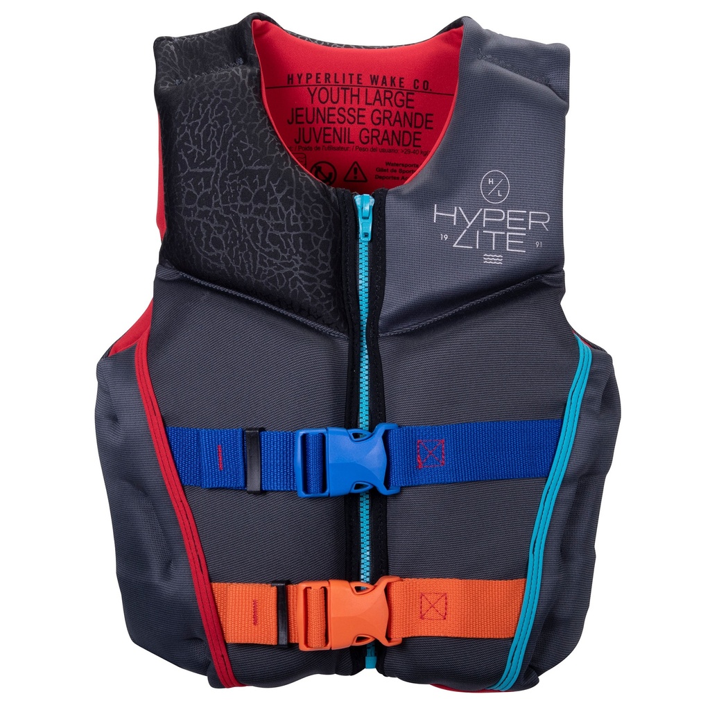 Hyperlite Boys' Youth Indy USCGA Life Vest