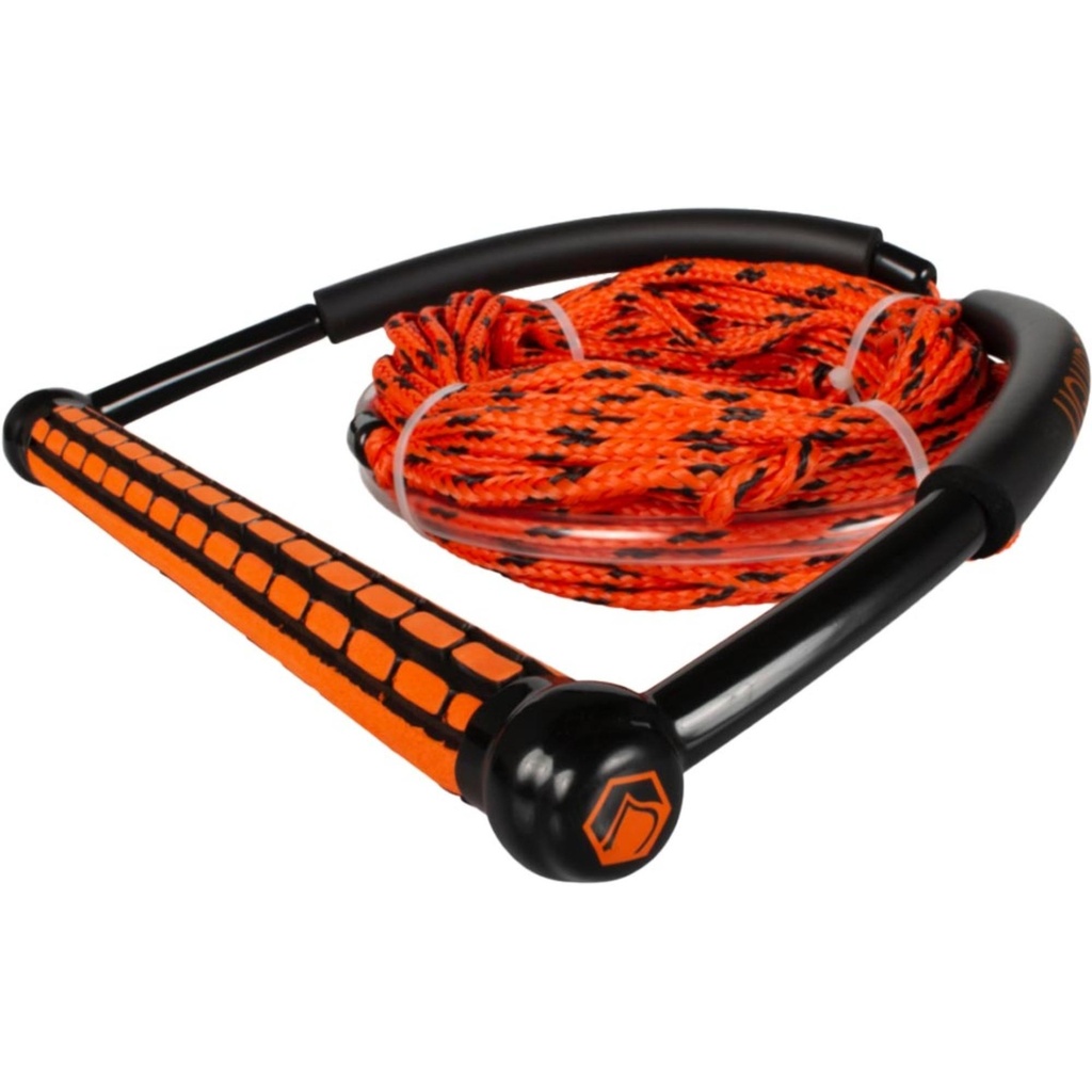 Liquid Force TR9 Handle with 65' Static Line Tow Rope