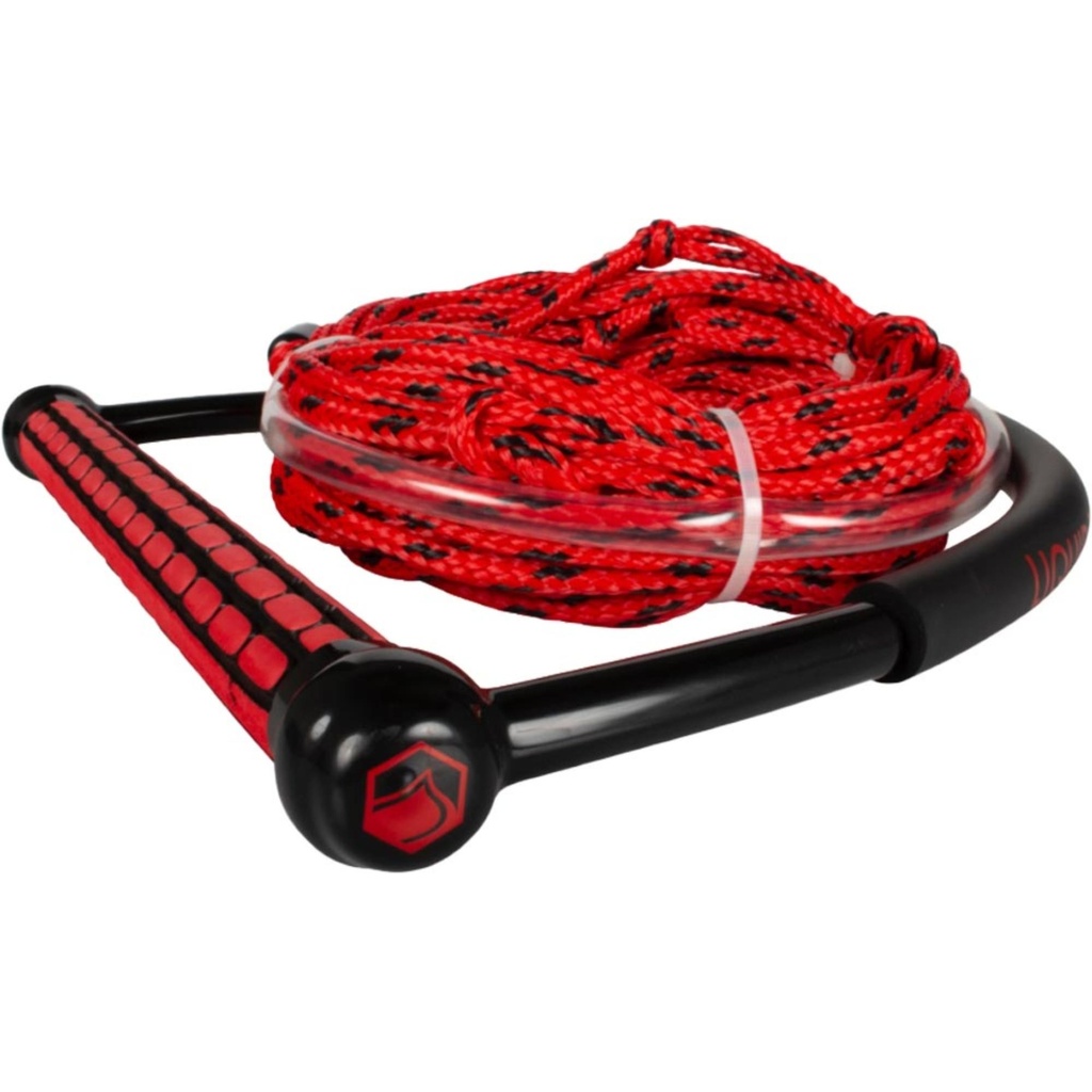 Liquid Force TR9 Handle with 65' Static Line Tow Rope