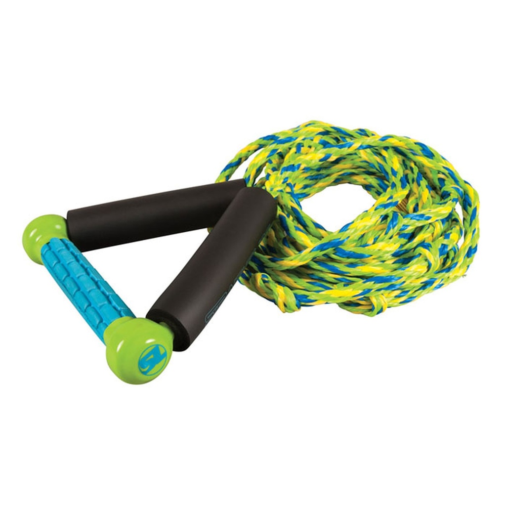 [000151770000000] Straight Line Wakesurf Combo Handle 13 (Green/Blue)