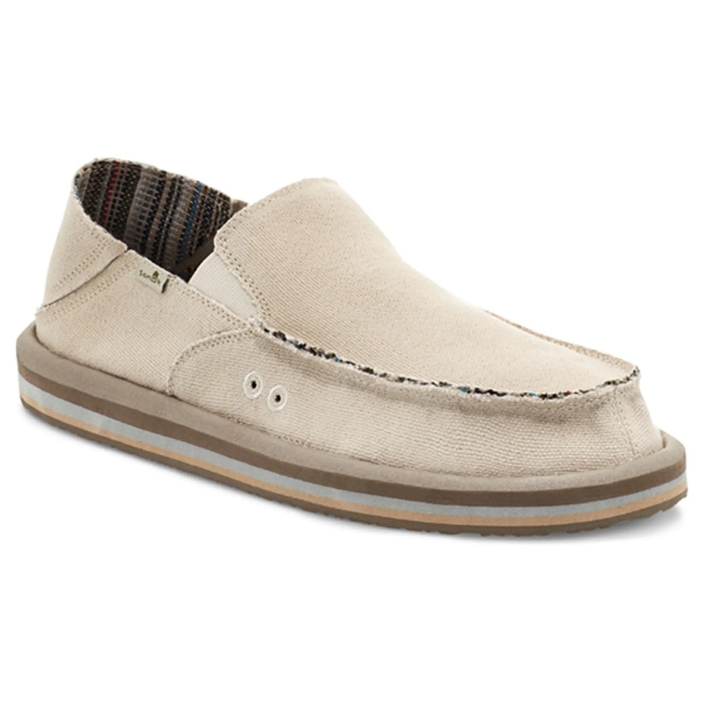 Sanuk Men's Vagabond Soft Top Hemp Shoes