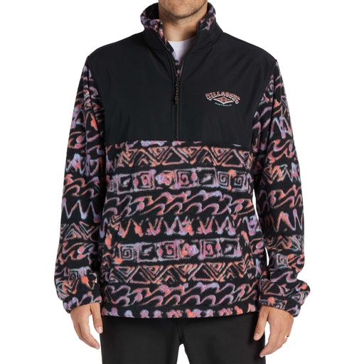 Billabong Men's Boundary Re-Issue Half-Zip Mock Neck Pullover