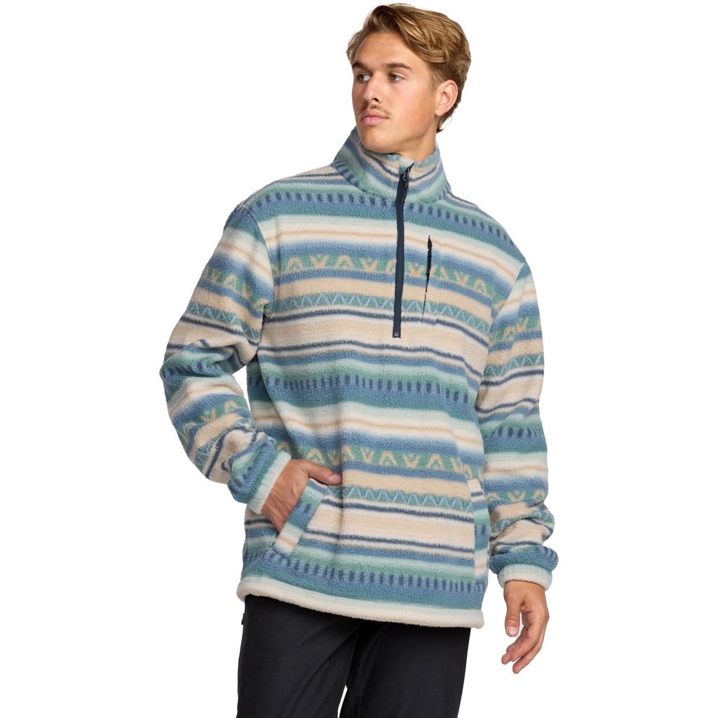 Billabong Men's Boundary Mock Sweatshirt