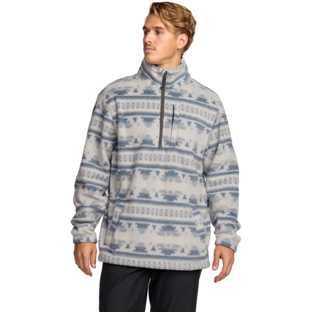 Billabong Men's Boundary Mock Sweatshirt