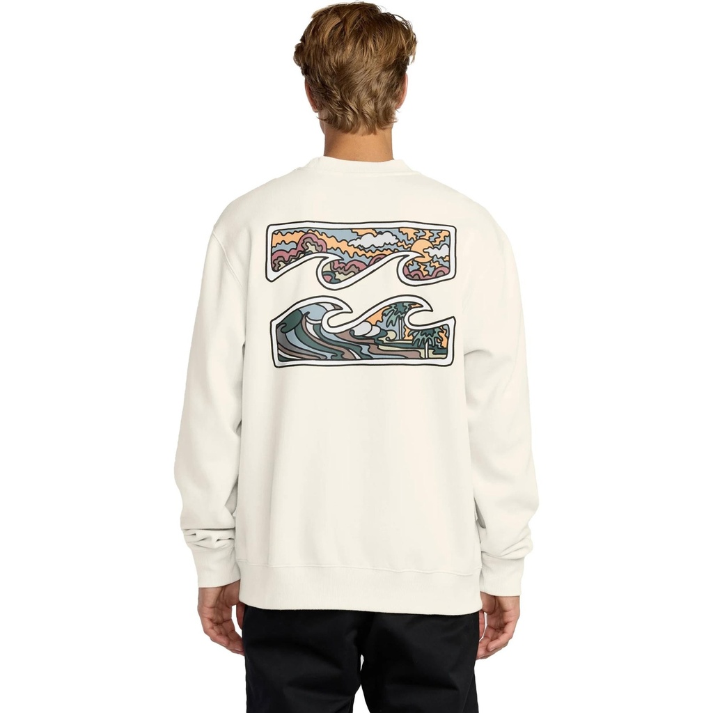 Billabong Men's Short Sands Crewneck Sweatshirt