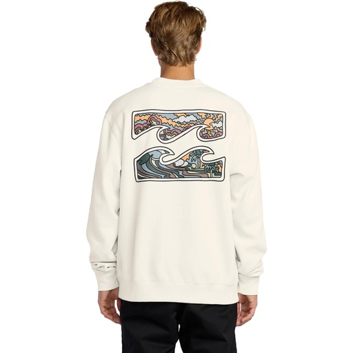 Billabong Men's Short Sands Crewneck Sweatshirt