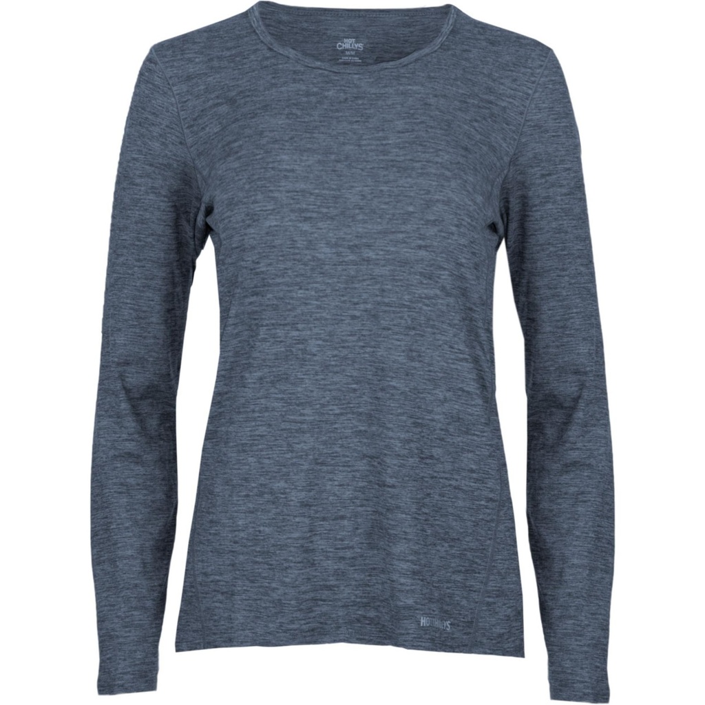 Hot Chillys Women's Clima-Tek Crewneck Base Layer Top