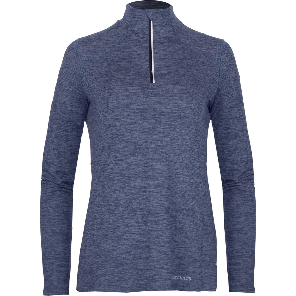 Hot Chillys Women's Clima-Tek Zip-T Top