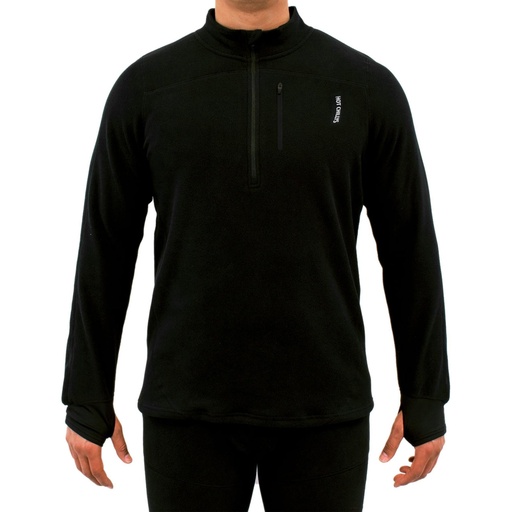 Hot Chillys Men's La Montana Fleece Zip T-Neck