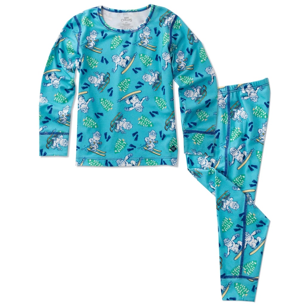 Hot Chillys Little Boys' Toddler Boys Print Set