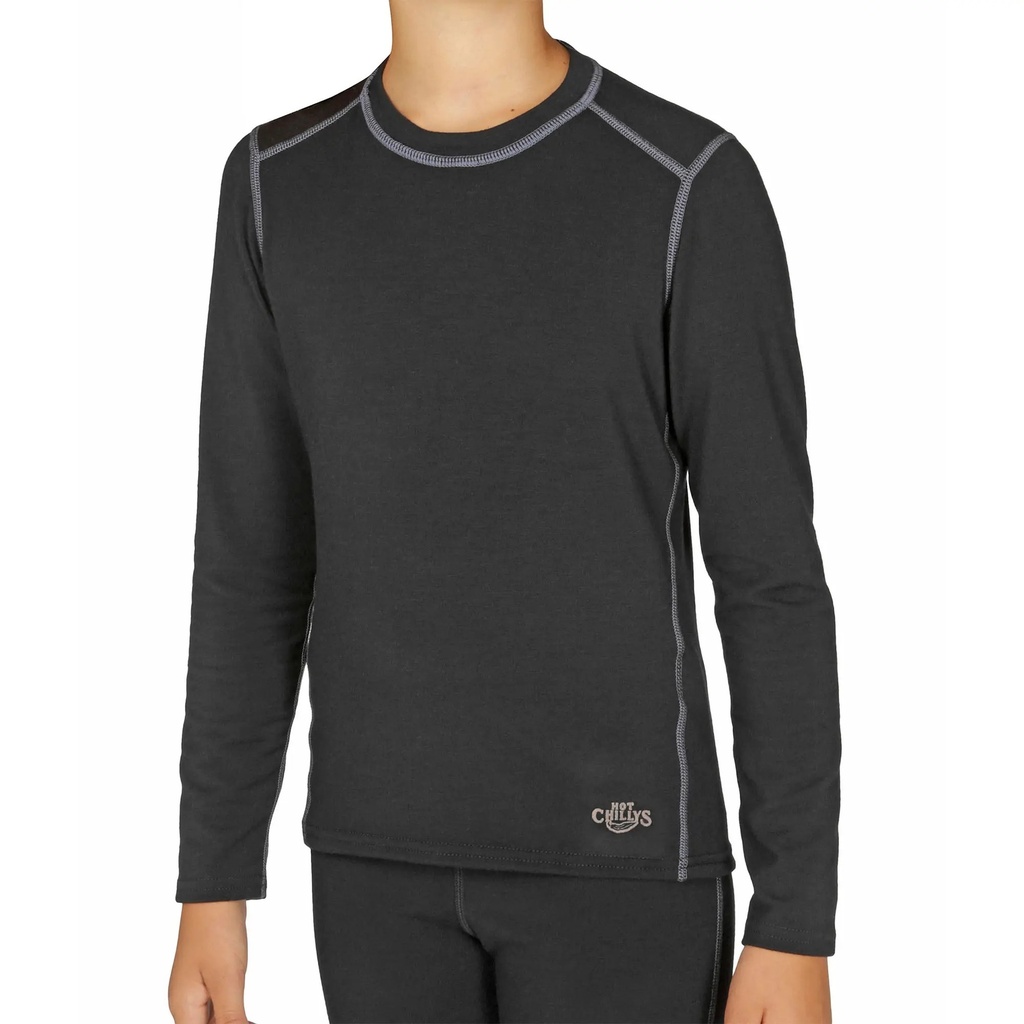 Hot Chillys Kids' Microelite Original II Crewneck