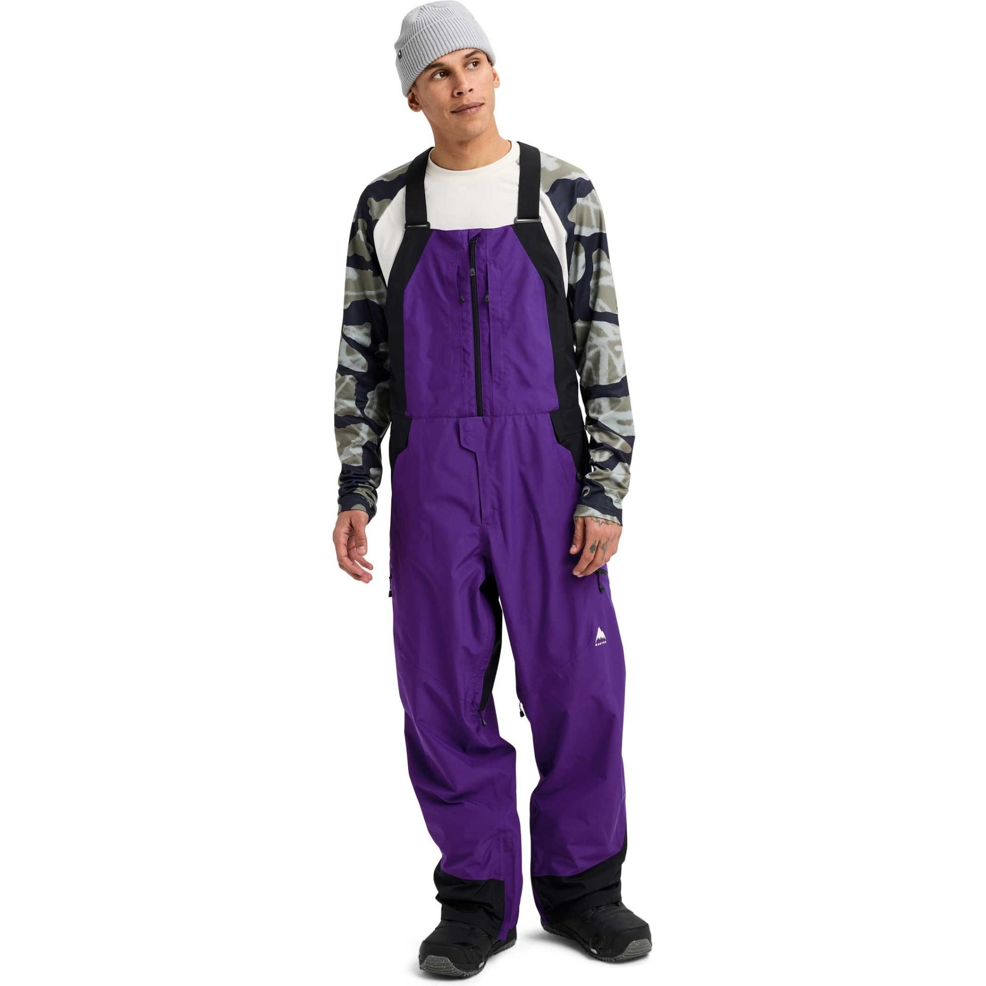 BURTON Gore Tex 紫と白 タイダイ オーバーオール Burton Men's Reserve GORE-TEX 2L Bib Pants | Sun & Ski Sports