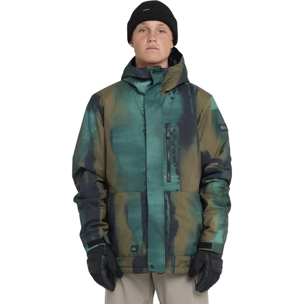 Quiksilver Men's Mission Printed Snow Jacket