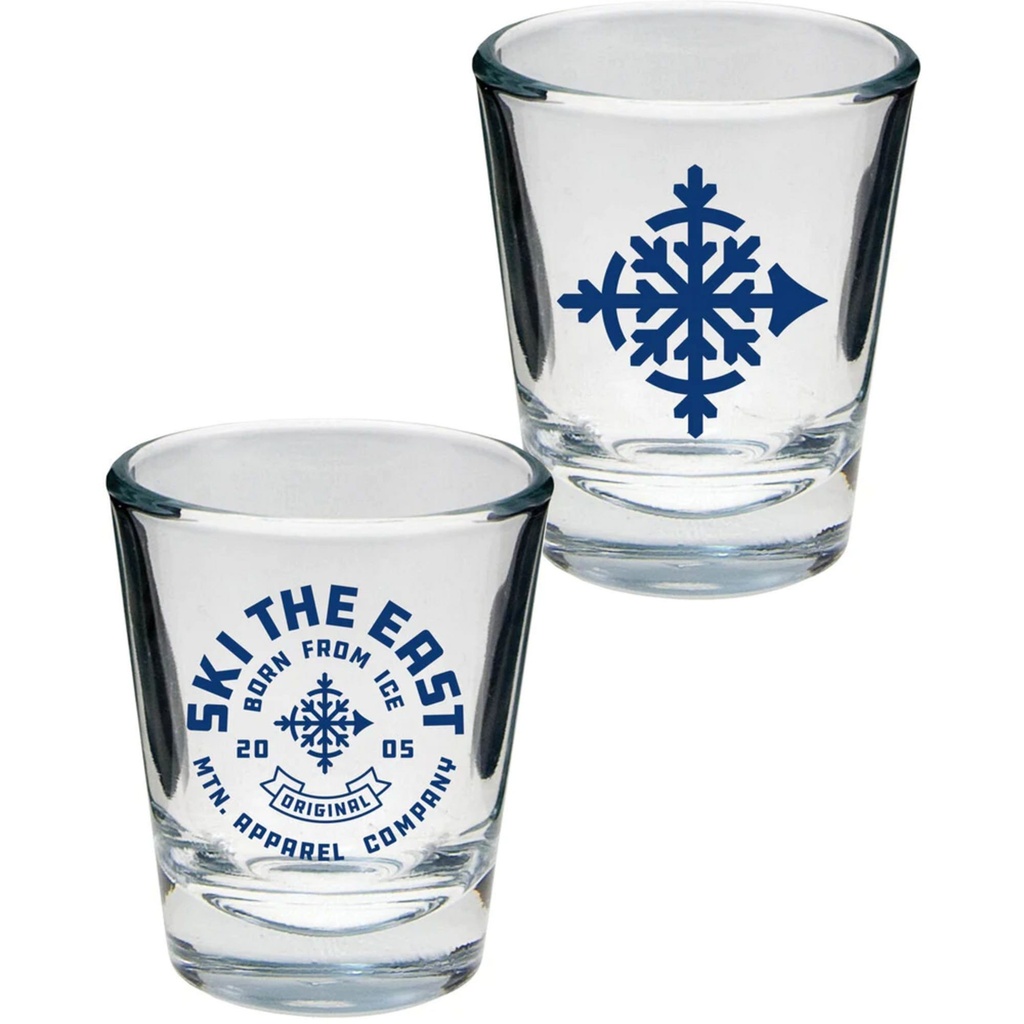 Ski The East Icon Shot Glass