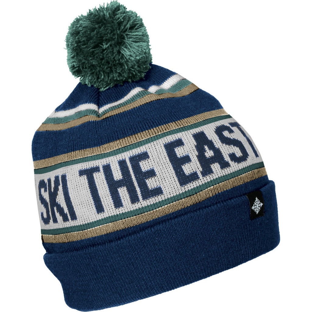 Ski The East Tailgater Pom Beanie