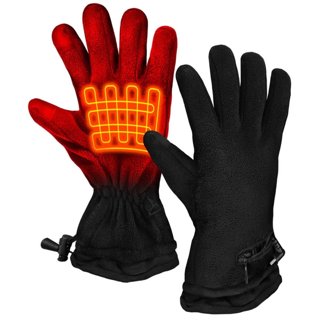 ActionHeat AA Battery Heated Fleece Gloves