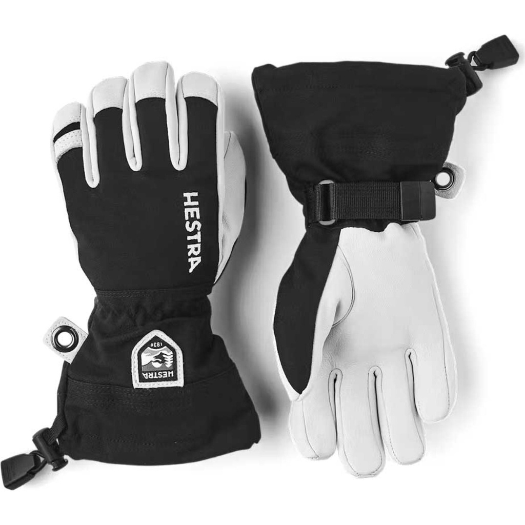Hestra Kids' Army Leather Heli Ski Jr. Gloves