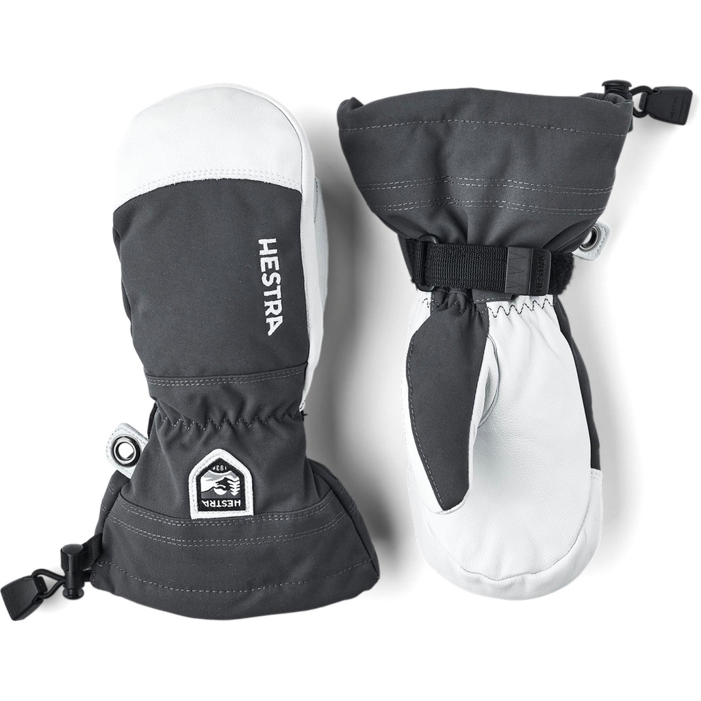 Hestra Kids' Army Leather Heli Ski Jr. Mitts