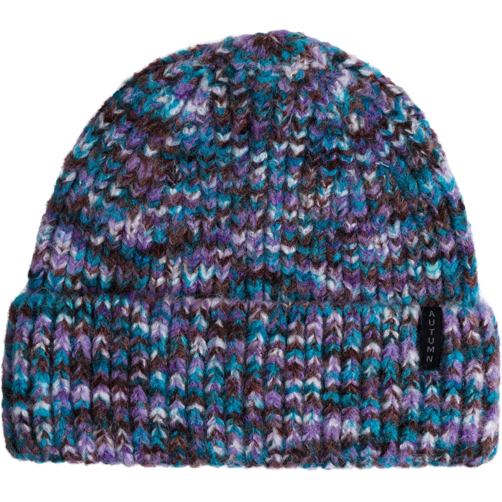 Autumn Marble Knit Beanie