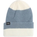 Coal Pearl Fuzzy Knit Beanie