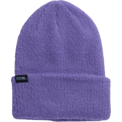 Coal Pearl Fuzzy Knit Beanie